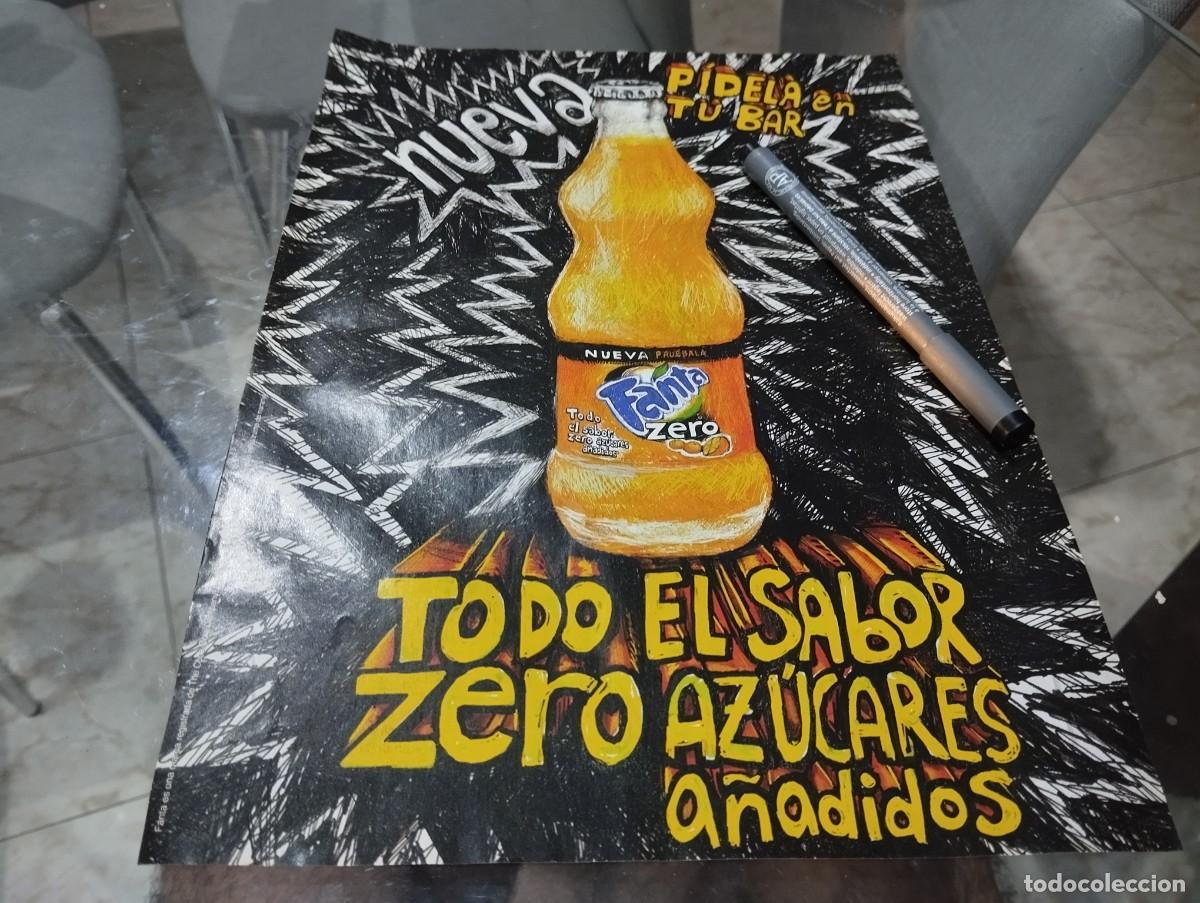 Coleccionismo de Coca-Cola y Pepsi: FANTA ZERO ANTIGUO ANUNCIO PUBLICIDAD REVISTA 1996