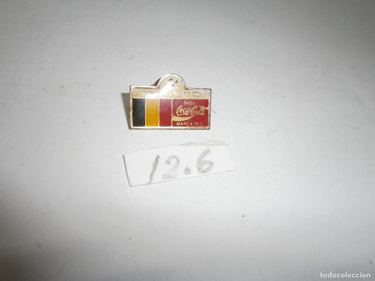 Coleccionismo de Coca-Cola y Pepsi: ANTIGUO PIN CONMEMORATIVO COCA COLA MUNDIAL ITALIA 90