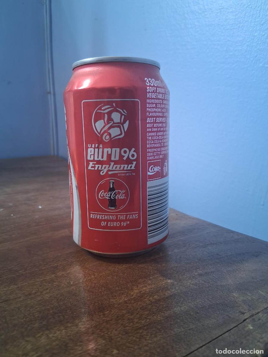 Coleccionismo de Coca-Cola y Pepsi: Lata refresco COCA COLA Euro UEFA 96 England ganada por Alemania