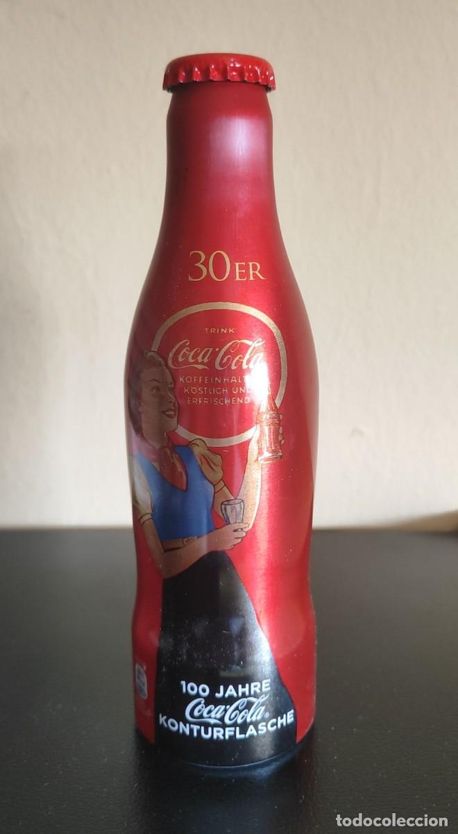 Coleccionismo de Coca-Cola y Pepsi: BOTELLA ALUMINIO COCA COLA A&Ntilde;OS '30 - ALEMANIA CONMEMORATIVA 100 A&Ntilde;OS COCA-COLA