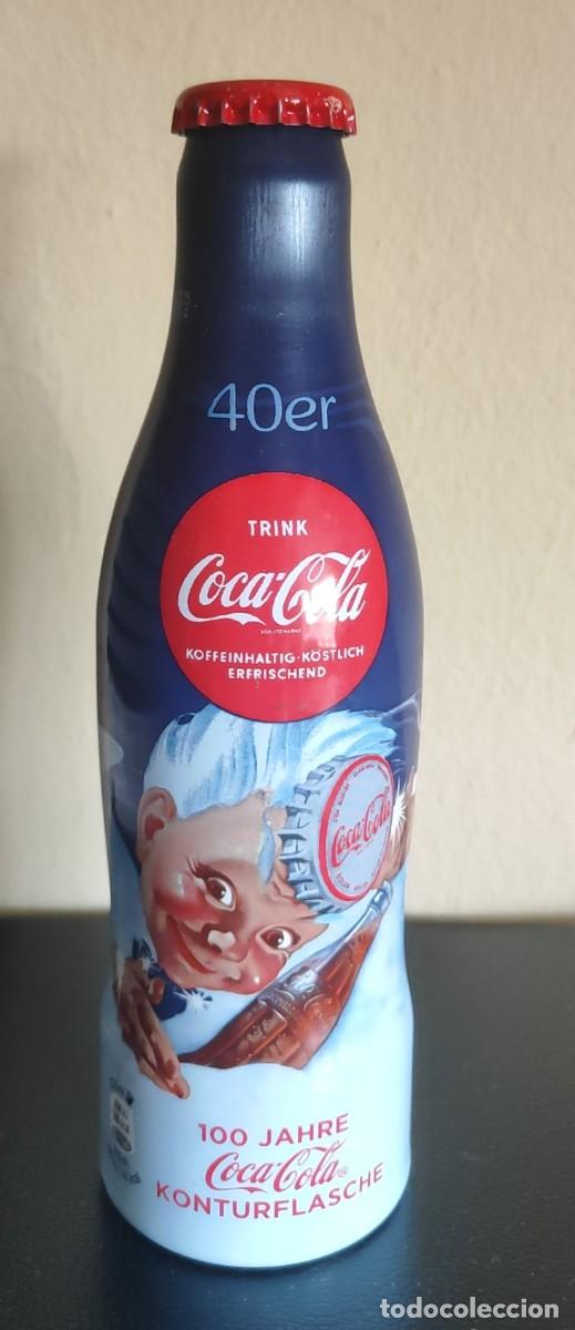 Coleccionismo de Coca-Cola y Pepsi: BOTELLA ALUMINIO COCA COLA A&Ntilde;OS '40 - ALEMANIA CONMEMORATIVA 100 A&Ntilde;OS COCA-COLA