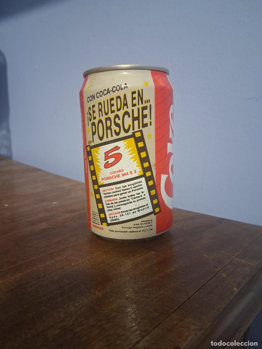 Coleccionismo de Coca-Cola y Pepsi: Lata de coca cola Porsche 944 S2 a&ntilde;o 1990