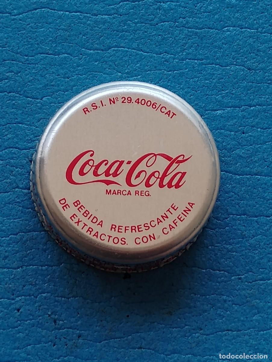 Coleccionismo de Coca-Cola y Pepsi: ANTIGUO TAPON DE ROSCA DE ALUMINIO COCA COLA - TAMA&Ntilde;O GRANDE