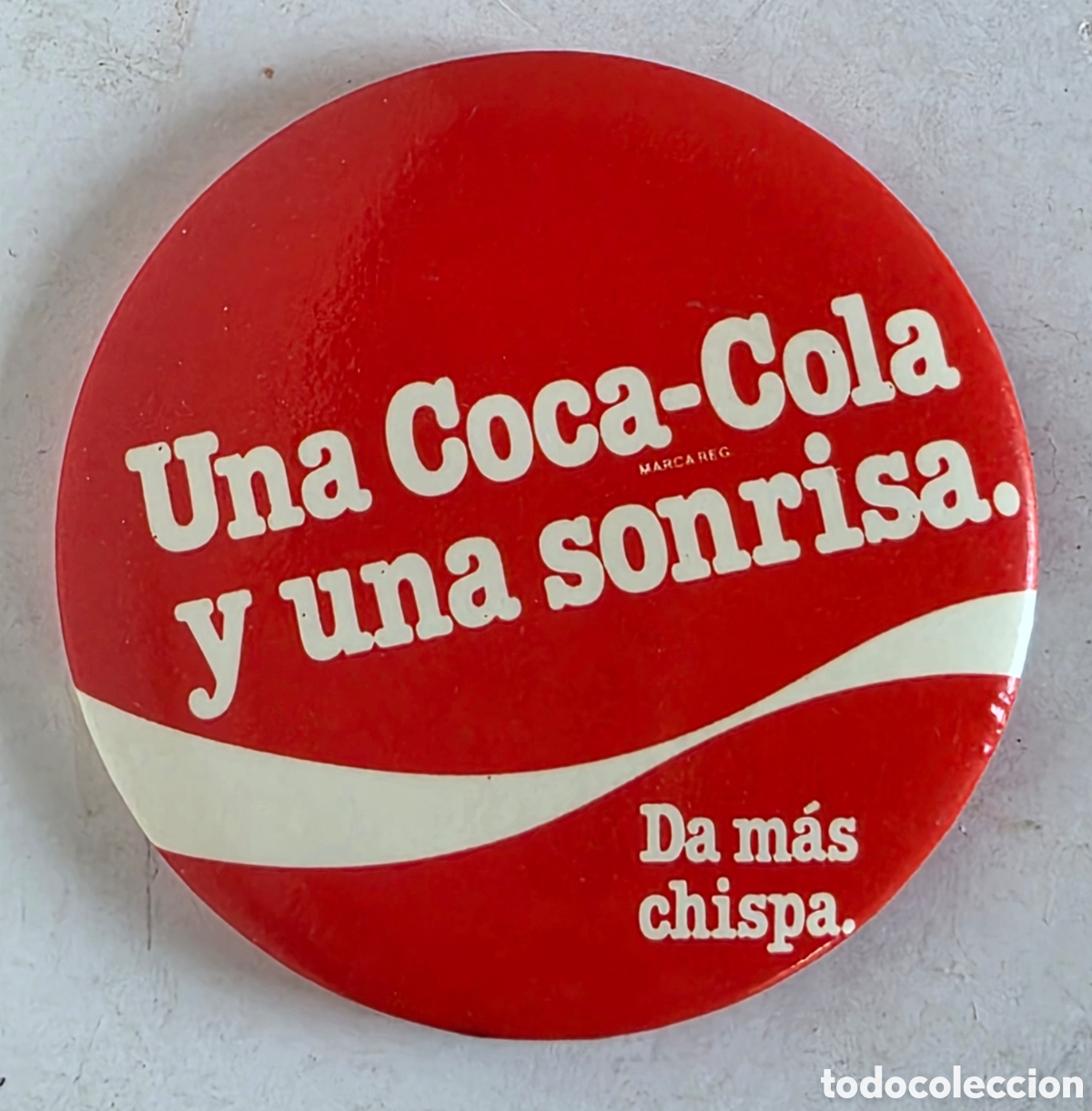 Collecting of Coca-Cola and Pepsi: Chapa Una Coca-Cola y Una Sonrisa Da M&aacute;s Chispa - Publicidad Chapi Chap Madrid - Refresco Cola Coke