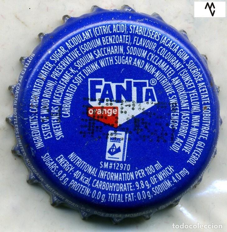 Coleccionismo de Coca-Cola y Pepsi: Chapa FANTA Naranja KENIA Mombasa #12970 xapa kronkorken bottle cap capsule tappi