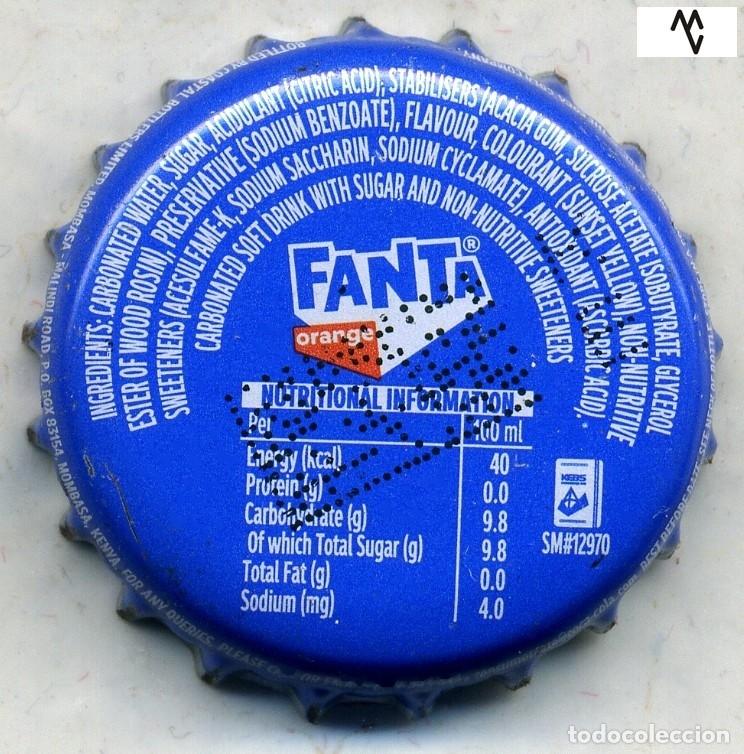 Coleccionismo de Coca-Cola y Pepsi: Chapa FANTA Naranja KENIA Mombasa #12970 xapa kronkorken bottle cap capsule tappi