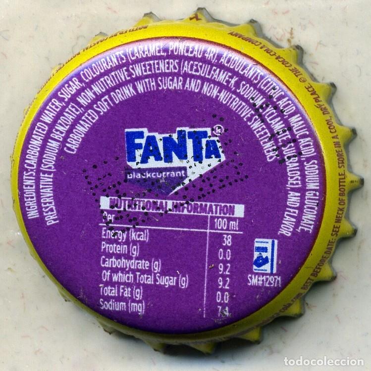 Coleccionismo de Coca-Cola y Pepsi: Chapa FANTA Grosella KENIA Mombasa #12971 (amarillo) xapa kronkorken bottle cap capsule tappi
