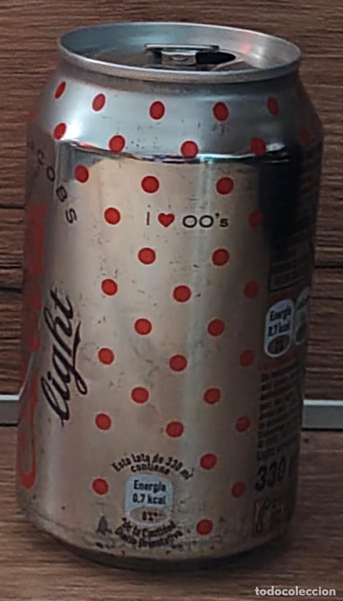 Coleccionismo de Coca-Cola y Pepsi: LATA VAC&Iacute;A DE COCA-COLA LIGHT &middot; Edici&oacute;n especial Marc Jacobs (Emancipaci&oacute;n femenina a&ntilde;os 2000)