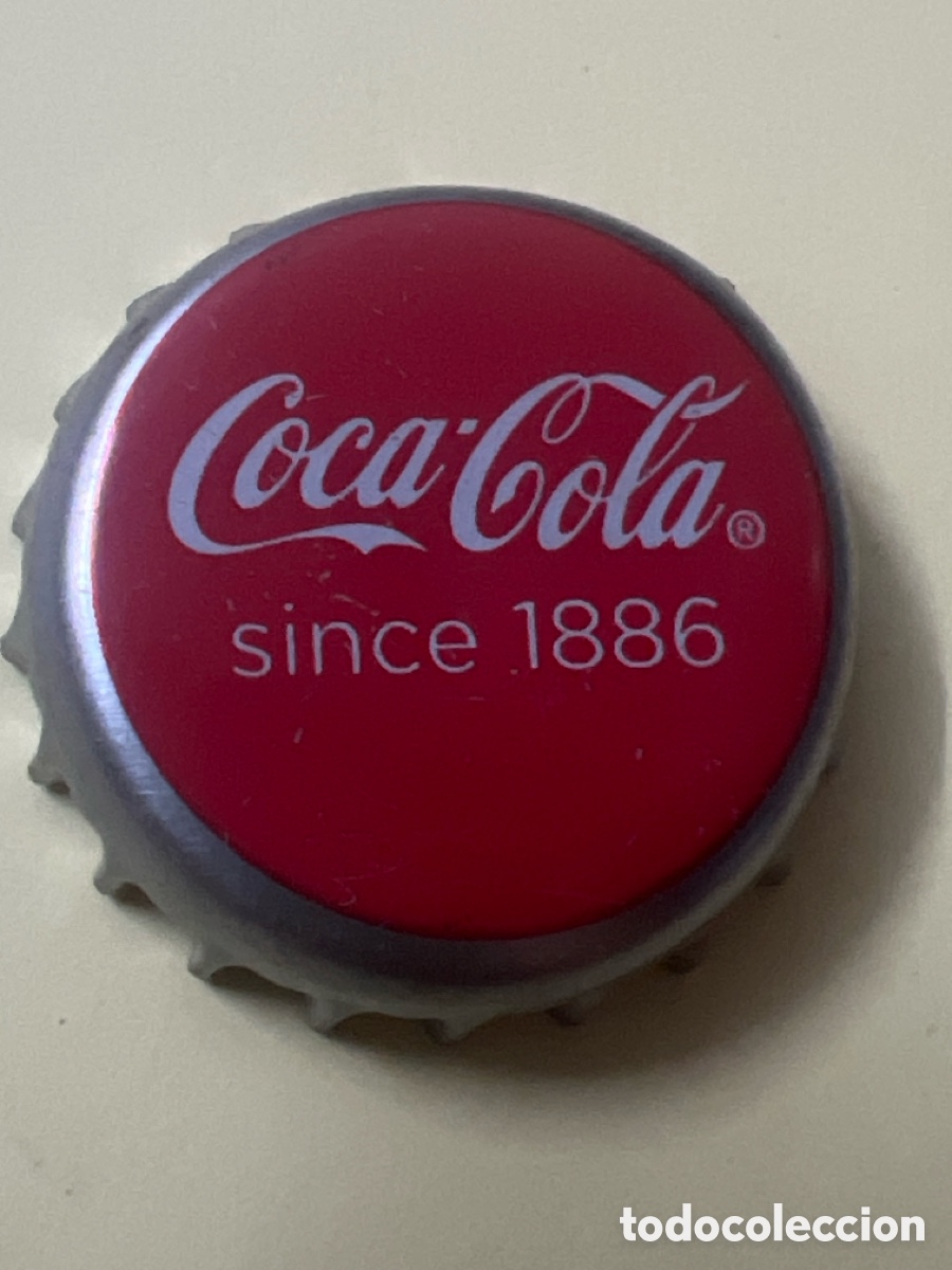 Coleccionismo de Coca-Cola y Pepsi: T4/X125/A5. CHAPA REFRESCO COCA-COLA SINCE 1886 - B&Eacute;LGICA