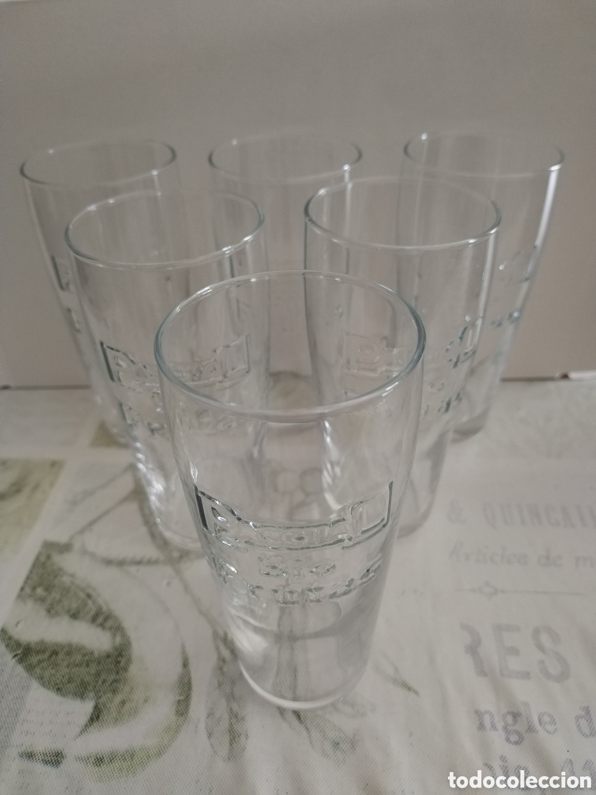Coleccionismo de Coca-Cola y Pepsi: Juego 6 vasos Bio Frutas Pascual nuevos