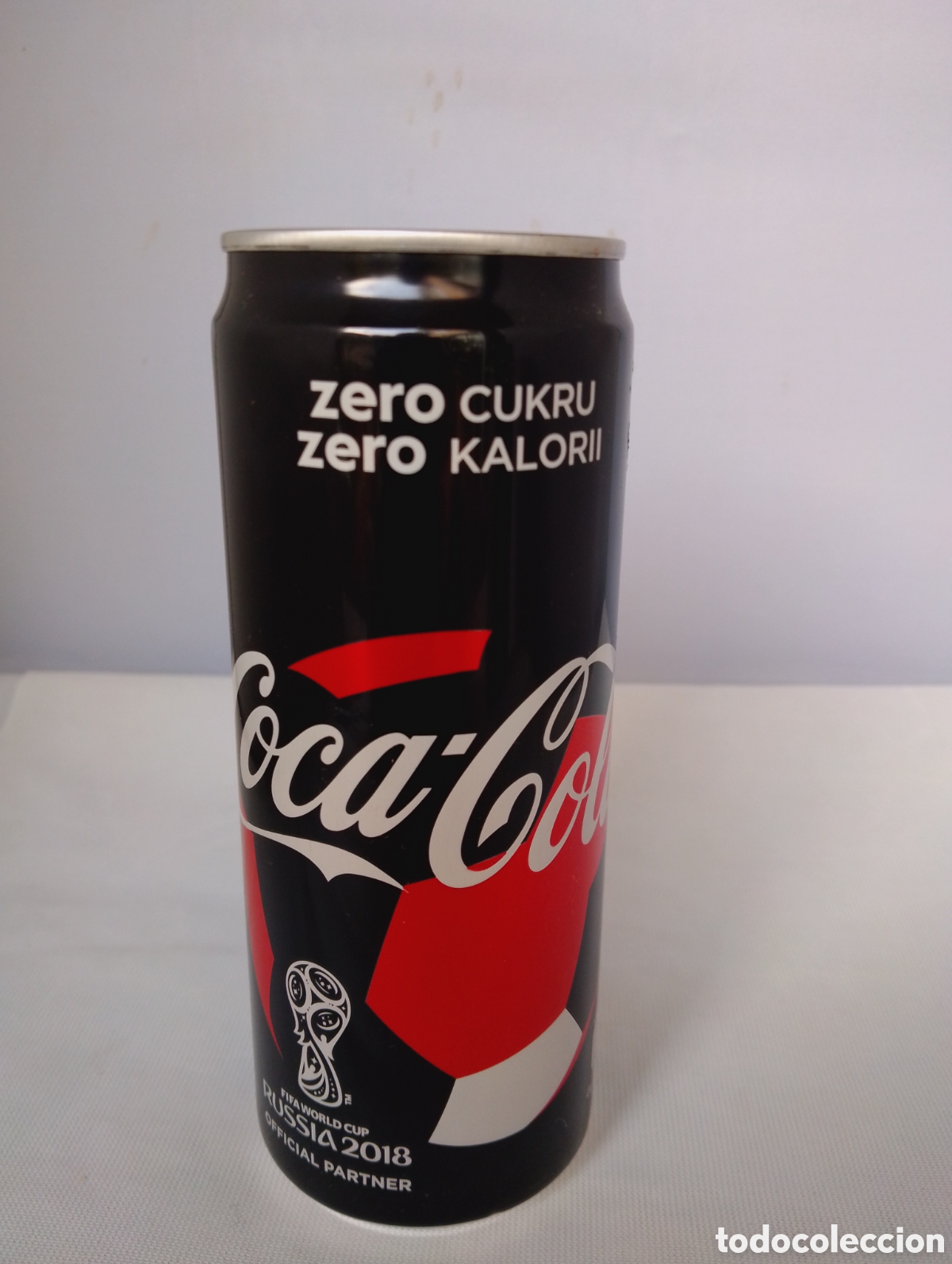 Coleccionismo de Coca-Cola y Pepsi: Cocacola Zero FiFa World Cup Rusia 2018