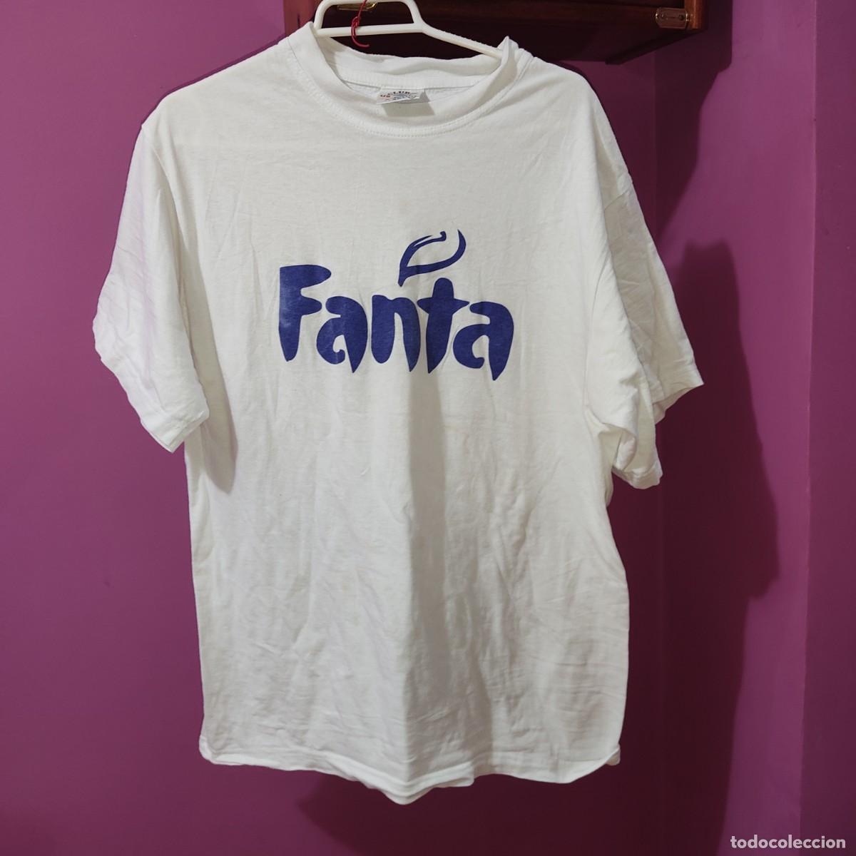 Coleccionismo de Coca-Cola y Pepsi: Camiseta FANTA.Talla L.Vintage.