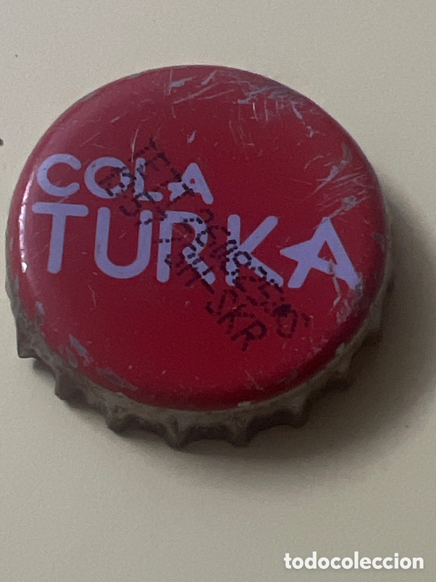 Coleccionismo de Coca-Cola y Pepsi: T4/X127/N4. CHAPA - Soda/Refresco - TURKIA - Cola Turka
