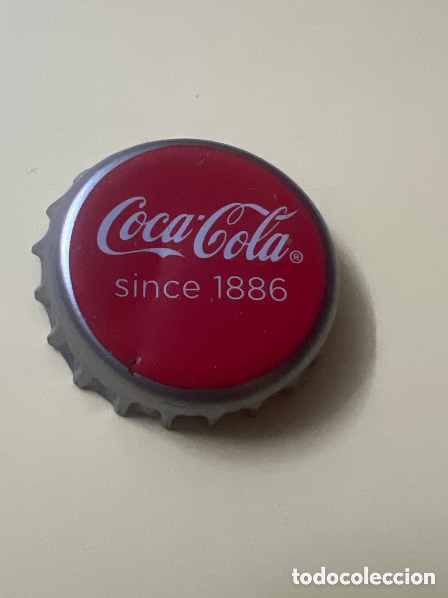 Coleccionismo de Coca-Cola y Pepsi: T4/X130/A1. CHAPA REFRESCO COCA-COLA SINCE 1886 - B&Eacute;LGICA