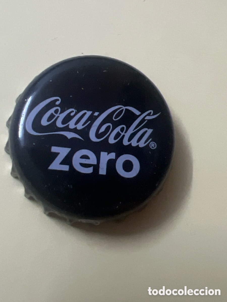 Coleccionismo de Coca-Cola y Pepsi: T4/X130/A2. Chapa o Tapon corona de Coca-Cola zero