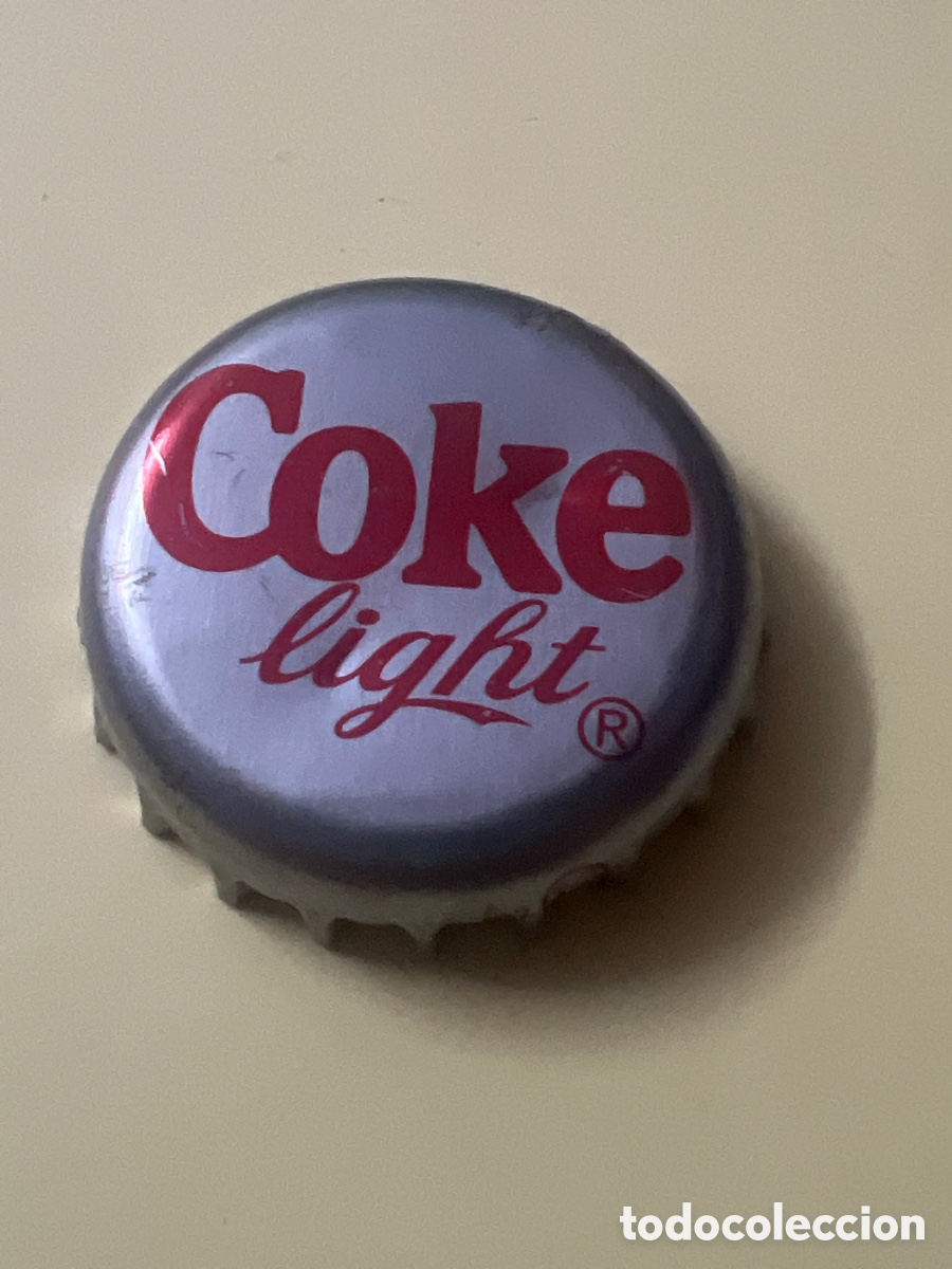Coleccionismo de Coca-Cola y Pepsi: T4/X130/A6. chapa - refresco - Coca Cola Coke Light
