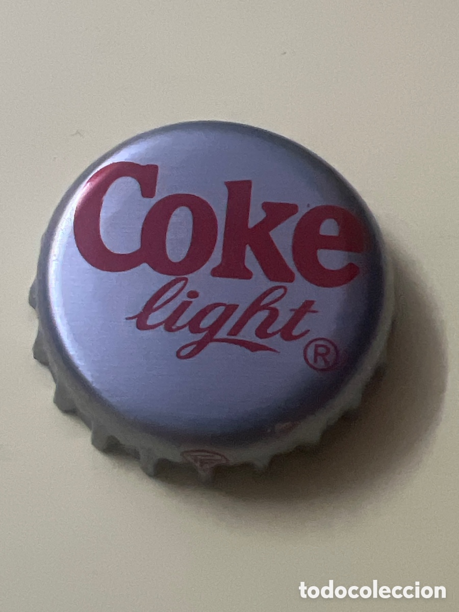 Coleccionismo de Coca-Cola y Pepsi: T4/X130/B1. chapa - refresco - Coca Cola Coke Light