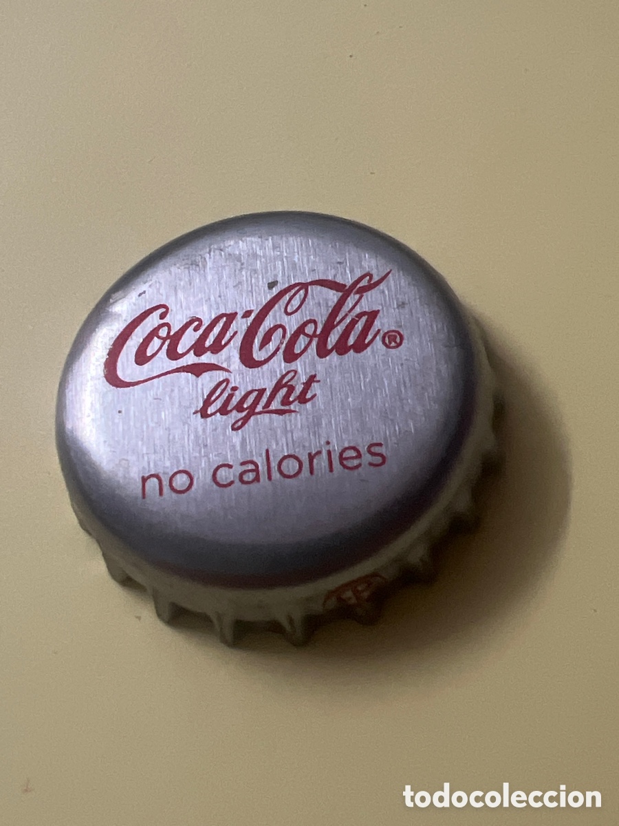 Coleccionismo de Coca-Cola y Pepsi: T4/X130/D6. CHAPA - Coca-Cola light no calories