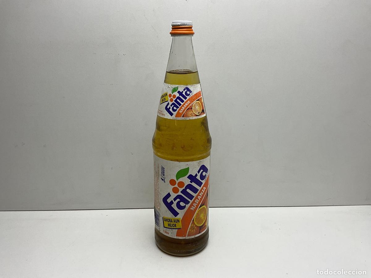 Coleccionismo de Coca-Cola y Pepsi: BOTELLA DE 1 LITRO DE FANTA - A&Ntilde;OS 90