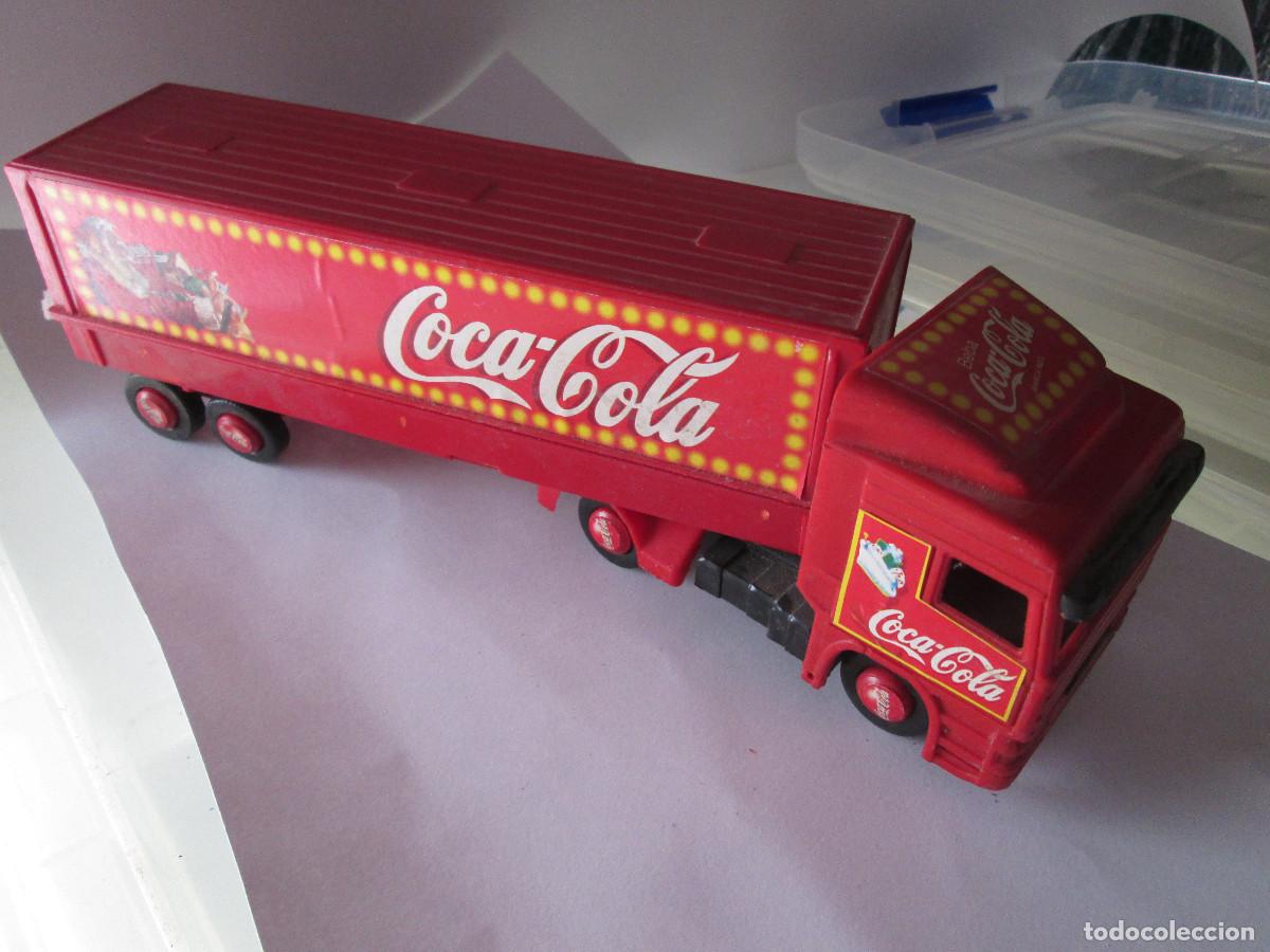 Coleccionismo de Coca-Cola y Pepsi: CAMION DE PLASTICO - COCA COLA - NAVIDAD - 27X6 - ARTICULADO