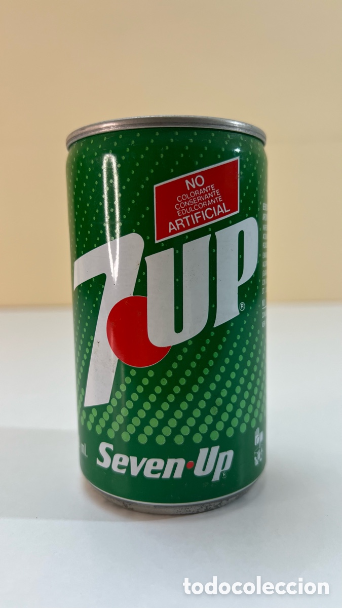 Coleccionismo de Coca-Cola y Pepsi: ANTIGUA LATA SEVEN UP 1987