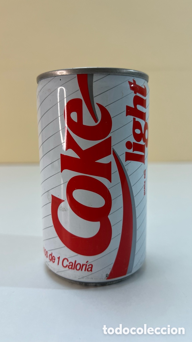 Coleccionismo de Coca-Cola y Pepsi: LATA COCA COLA LIGHT, VACIA , COKE LIGHT, A&Ntilde;OS 80