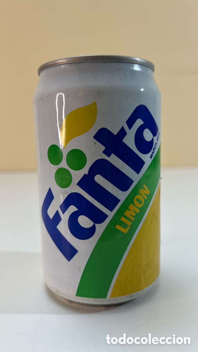 Coleccionismo de Coca-Cola y Pepsi: ANTIGUA LATA D&Eacute; FANTA LIMON A&Ntilde;OS 90