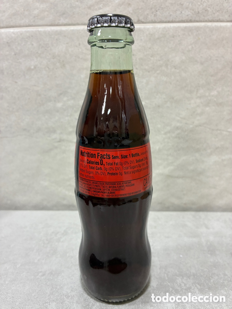 Coleccionismo de Coca-Cola y Pepsi: Botella coca cola zero edici&oacute;n limitada America 250 - Foto 3