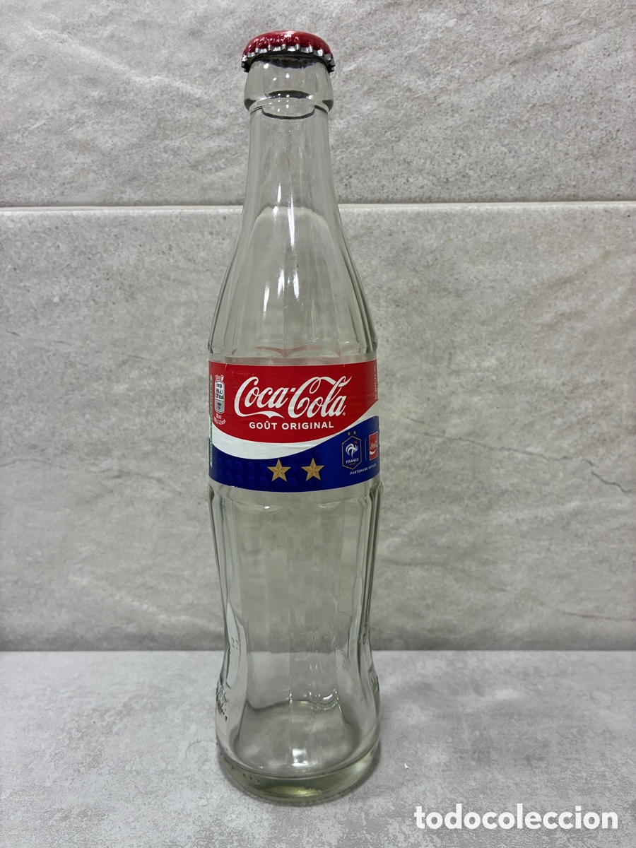 Coleccionismo de Coca-Cola y Pepsi: Botella coca cola 330ml Fifa 2026 selecci&oacute;n Frances vacia