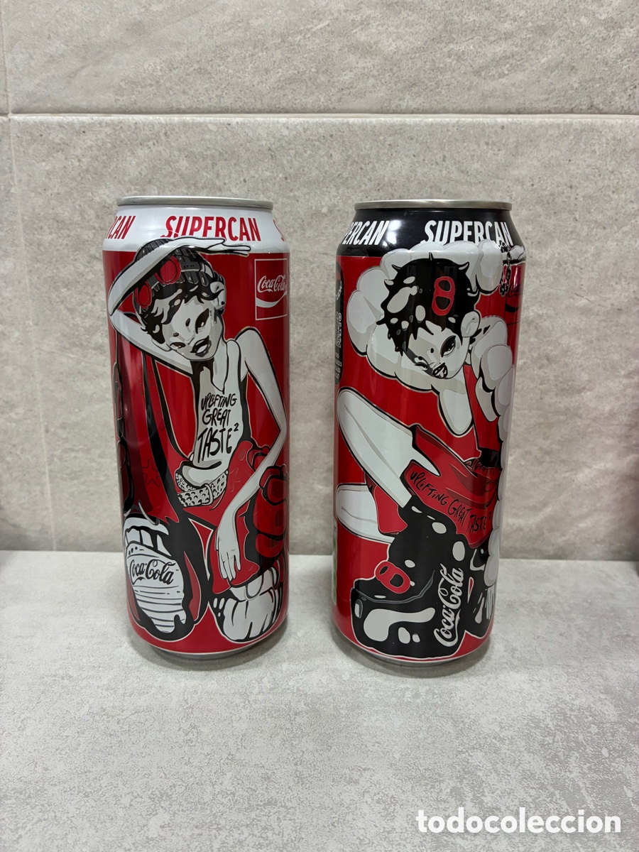 Coleccionismo de Coca-Cola y Pepsi: Set coca cola esicion Supercan Francia sin abrir