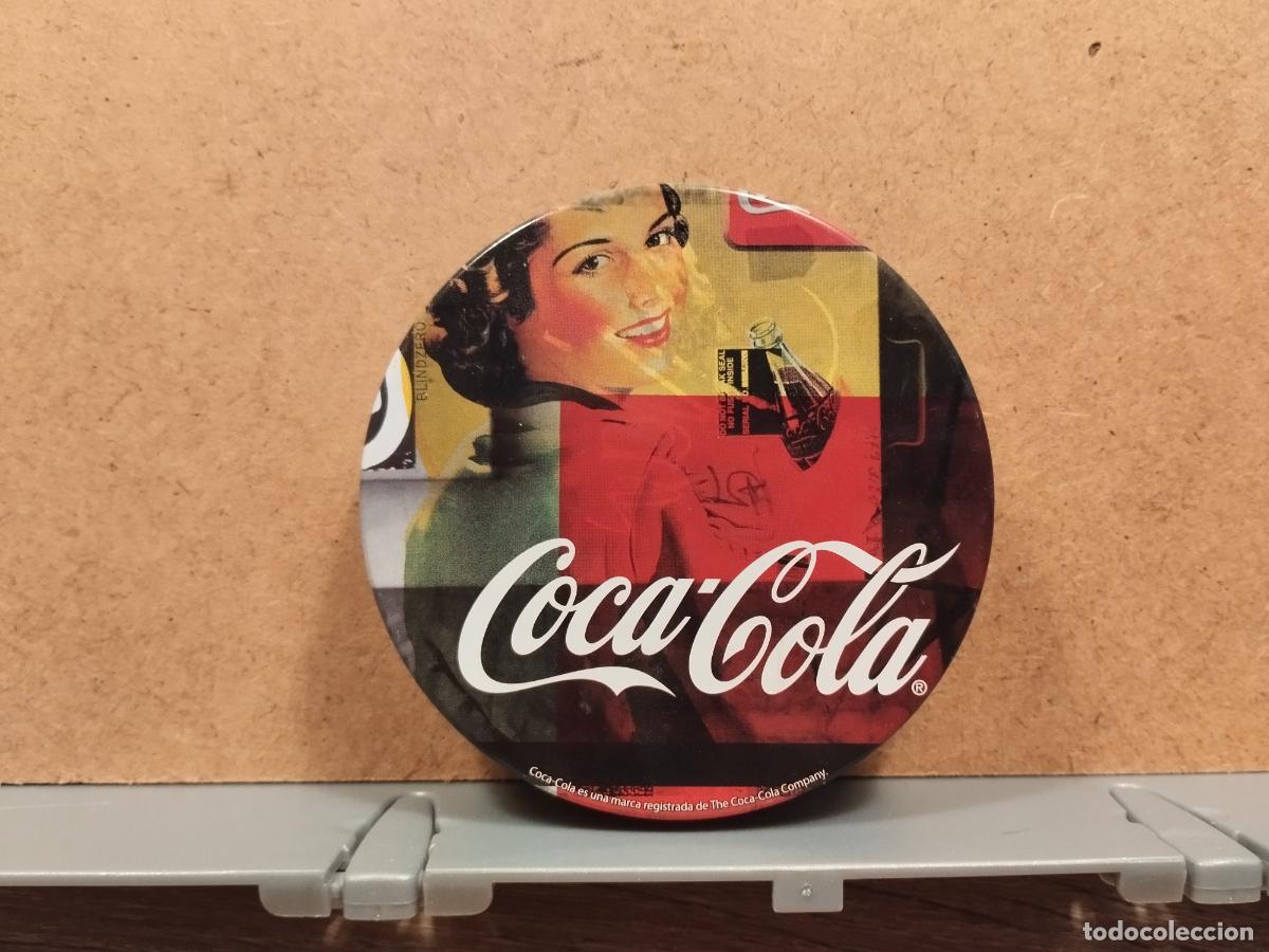 Collectionnisme de Coca-Cola et Pepsi: FAC CAJA METALICA CONTENIENDO 3 POSAVASOS METALICOS Y CORCHO. VER FOTOS Y LEER DESCRIPCION COMPLETA