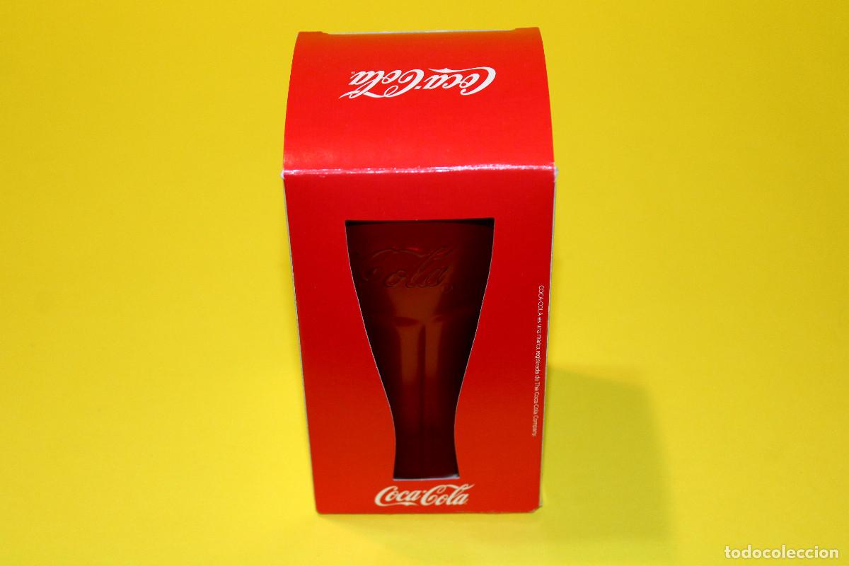 Coleccionismo de Coca-Cola y Pepsi: Vaso CONTOUR COCA-COLA Original | Edici&oacute;n Promocional | ROJO | 37 cl. | NUEVO EN CAJA ORIGINAL
