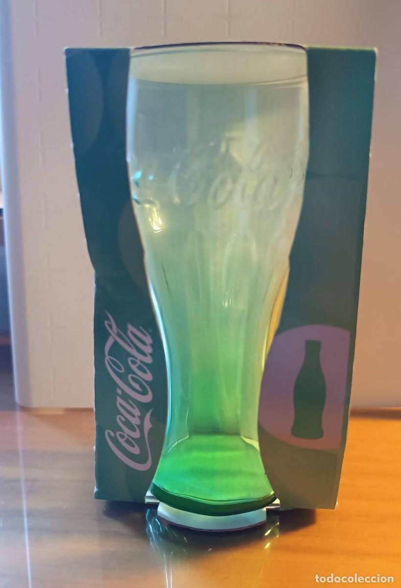 Sammeln von Coca-Cola und Pepsi: VASO VERDE LUMINARC COCA-COLA - NUEVO, A ESTRENAR !!!