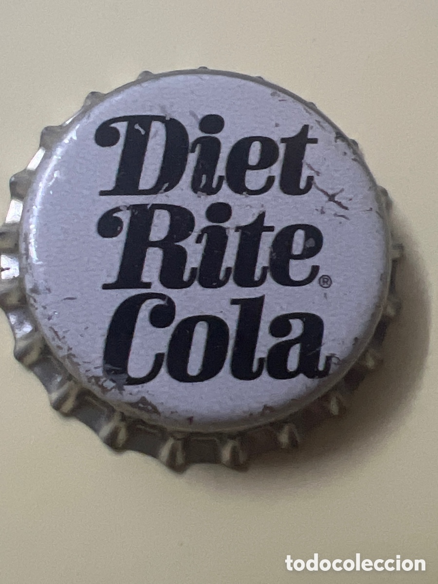 Coleccionismo de Coca-Cola y Pepsi: T877. CHAPA - Soda/Refresco - Estados Unidos - Diet Rite Cola