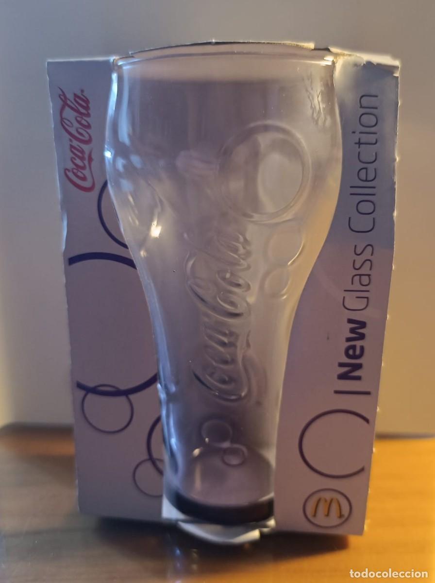 Coleccionismo de Coca-Cola y Pepsi: VASO VIOLETA LUMINARC COCA-COLA - NEW GLASS COLLECTION - OBSEQUIO DE MCDONALD'S - 2010 - NUEVO.