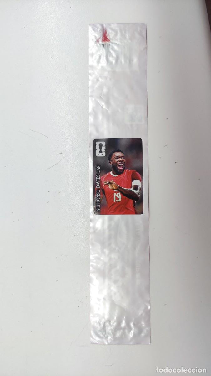 Coleccionismo de Coca-Cola y Pepsi: ETIQUETA COCA-COLA - 2026873 / 2026875 - FIFA WORLD CUP 26 FUTBOL - CROMO ALPHONSO DAVIES CANADA