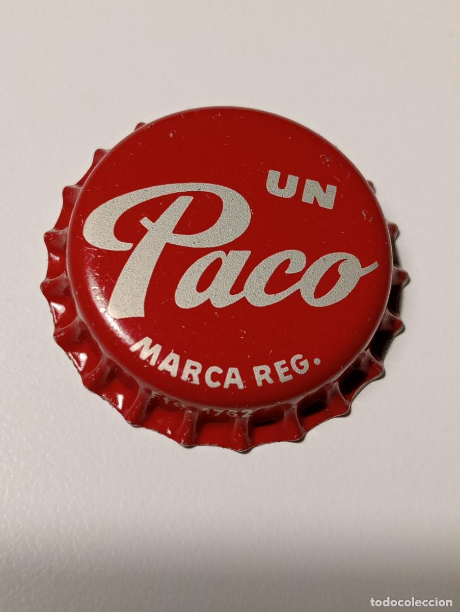 Coleccionismo de Coca-Cola y Pepsi: TAPON CORONA RARA CHAPA DE UN PACO REFRESCO DE COCA-COLA A&Ntilde;OS 60 DEL PUEBLO DE GRANOLLERS CATALU&Ntilde;A
