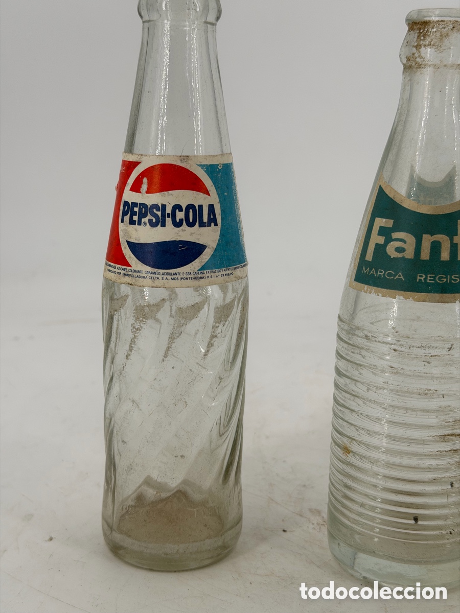 Coleccionismo de Coca-Cola y Pepsi: Botellas Vintage de Pepsi - Foto 6