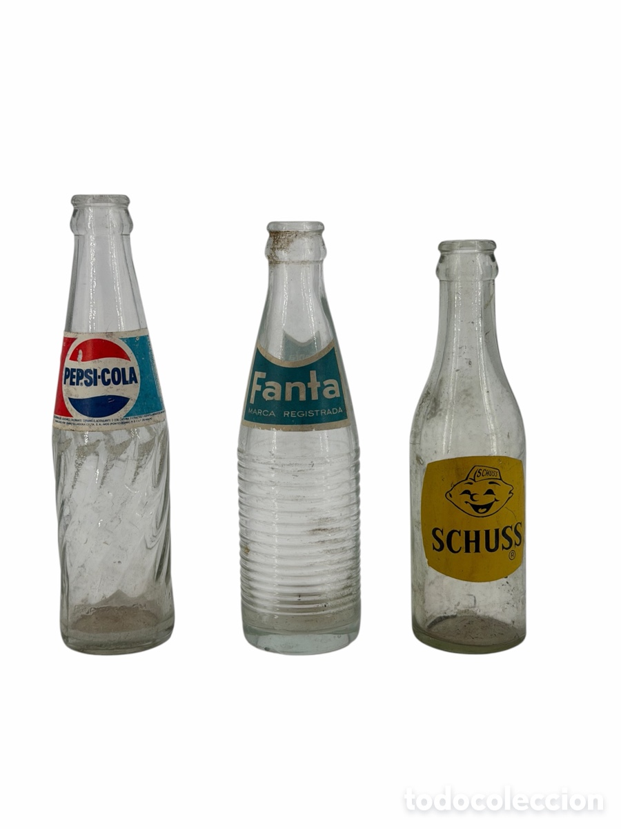 Coleccionismo de Coca-Cola y Pepsi: Botellas Vintage de Pepsi