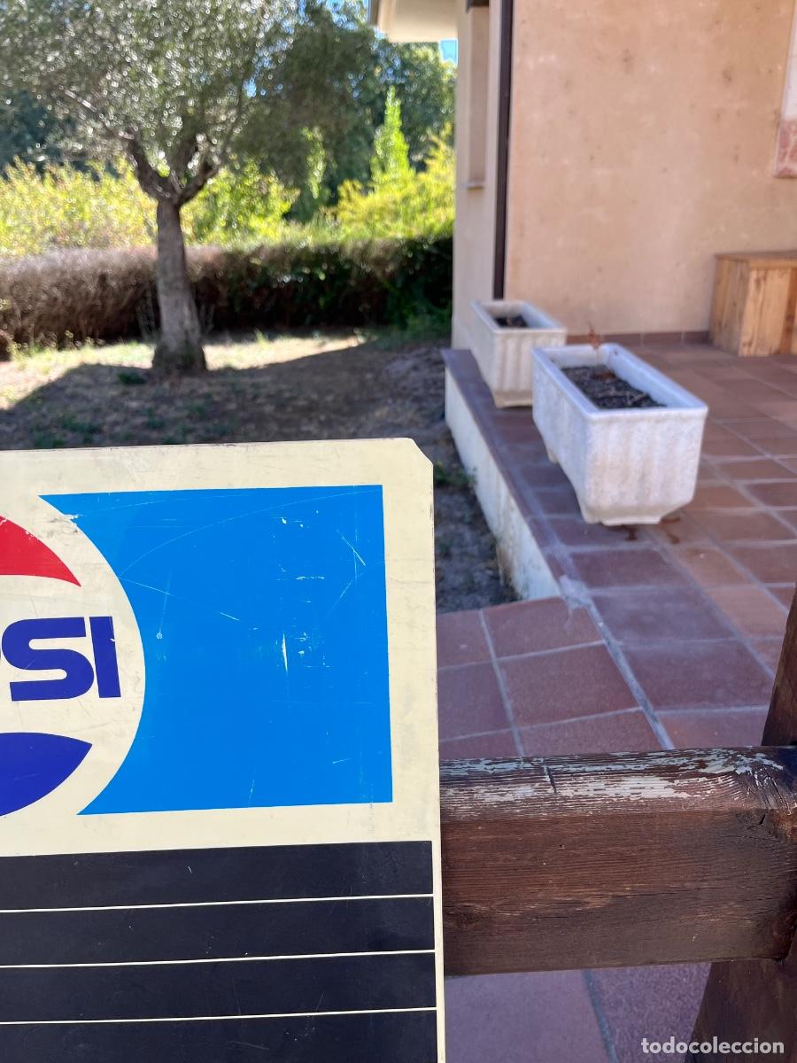 Coleccionismo de Coca-Cola y Pepsi: Pepsi, pizarra de bar, - Foto 3