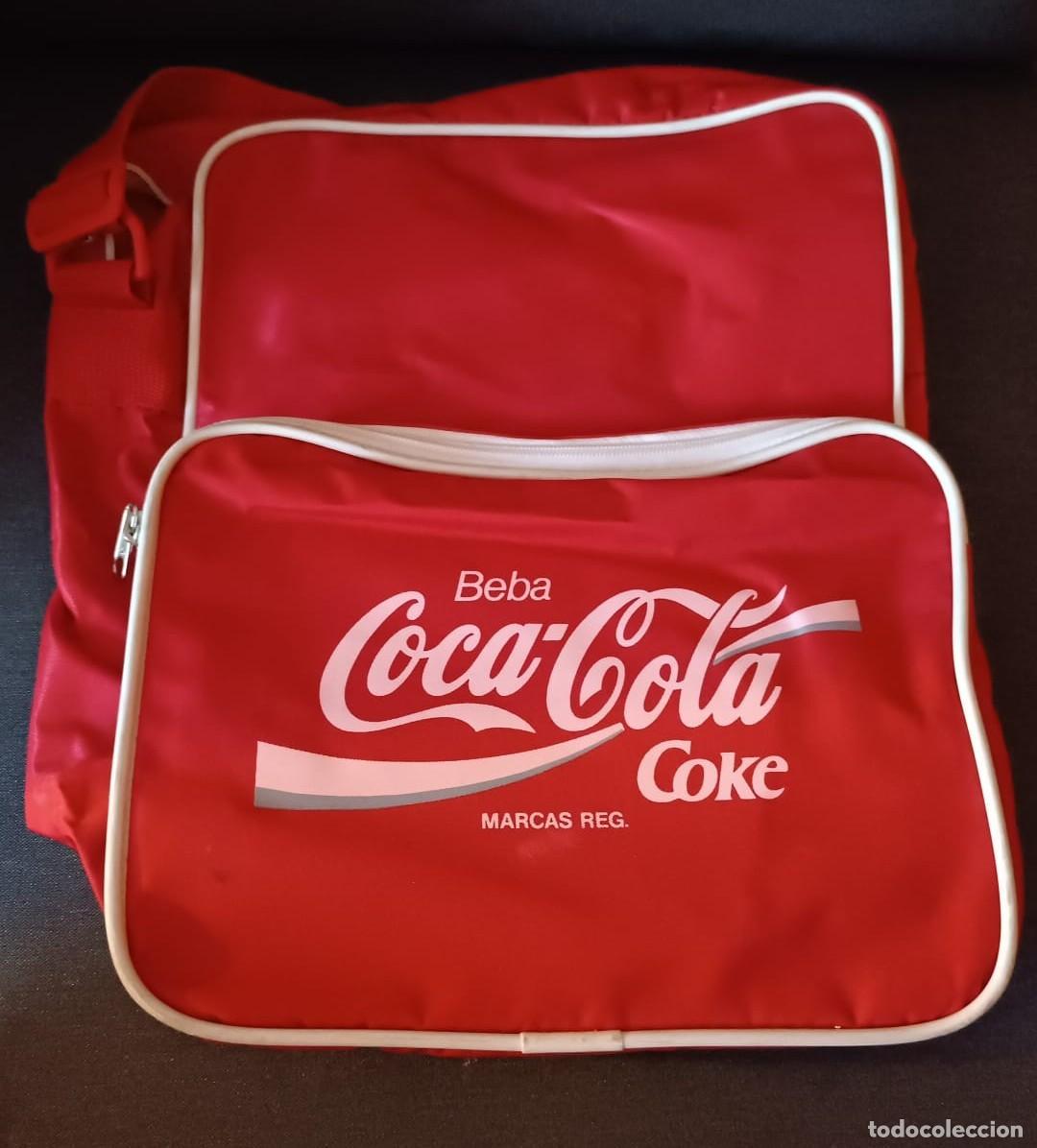 Coleccionismo de Coca-Cola y Pepsi: Bolso Bolsa Deportiva Coca-Cola - A&ntilde;os 80 - a estrenar.