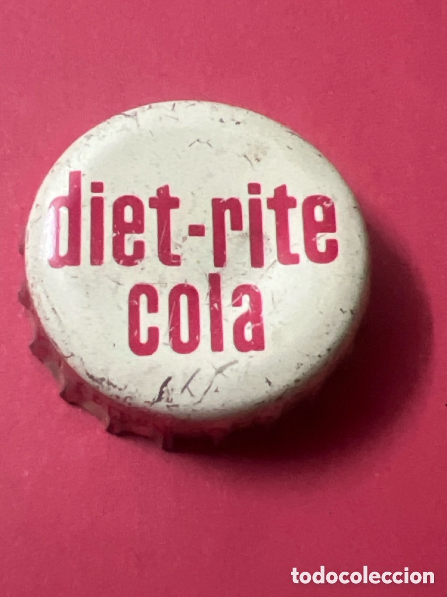 Coleccionismo de Coca-Cola y Pepsi: Q55. CHAPA - Soda/Refresco - Diet-Rite Cola - Estados Unidos