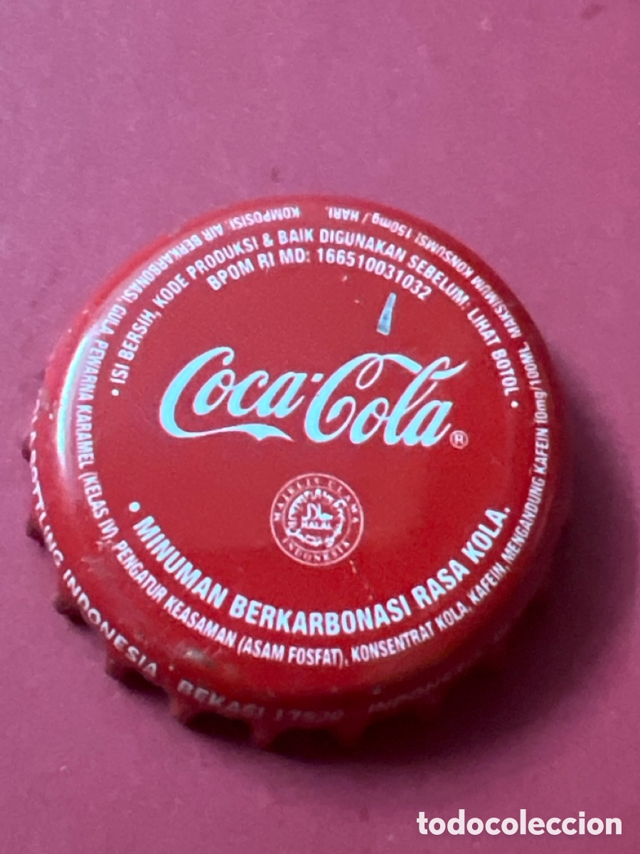 Collecting of Coca-Cola and Pepsi: T4/X124/D1. CHAPA - Soda/Refresco - COCA COLA - INDONESIA