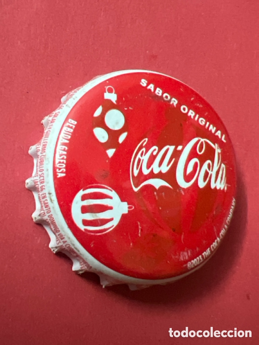 Coleccionismo de Coca-Cola y Pepsi: T4/X124/D2. CHAPA - Soda/Refresco - ECUADOR - COCA COLA