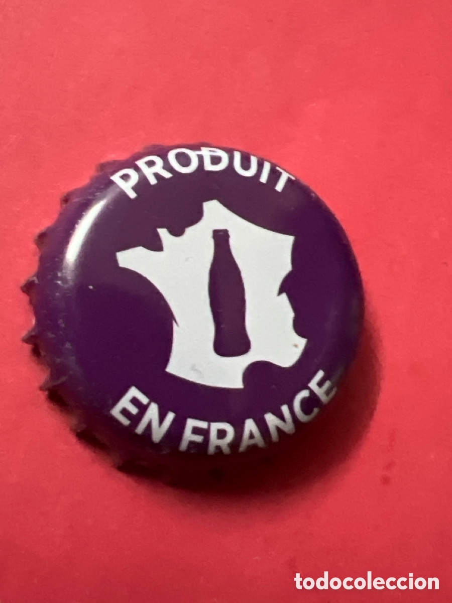 Coleccionismo de Coca-Cola y Pepsi: T4/X124/E1. CHAPA COCA COLA - Soda/Refresco - Francia - Produit en France