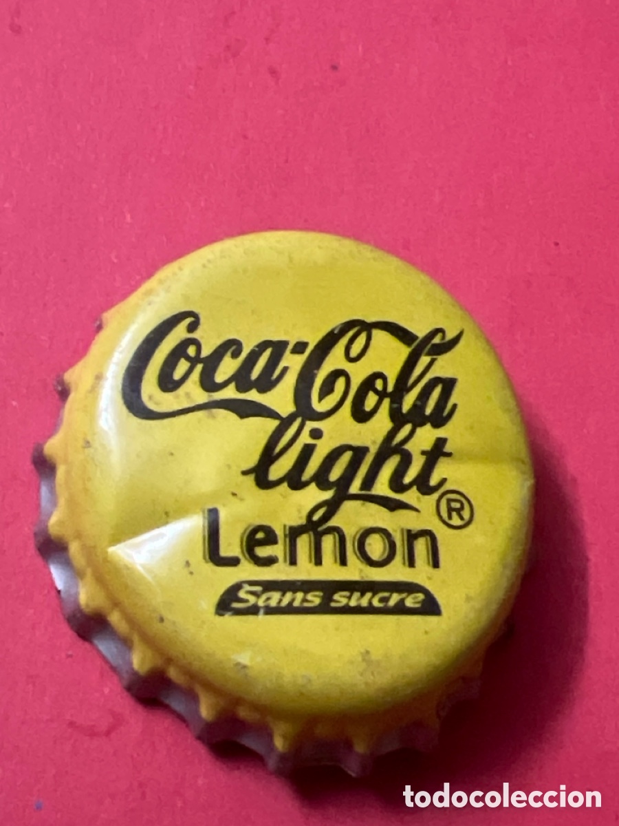 Coleccionismo de Coca-Cola y Pepsi: T4/X124/F2. CHAPA - Soda/Refresco - FRANCIA - Coca-Cola light Lemon Sans sucre