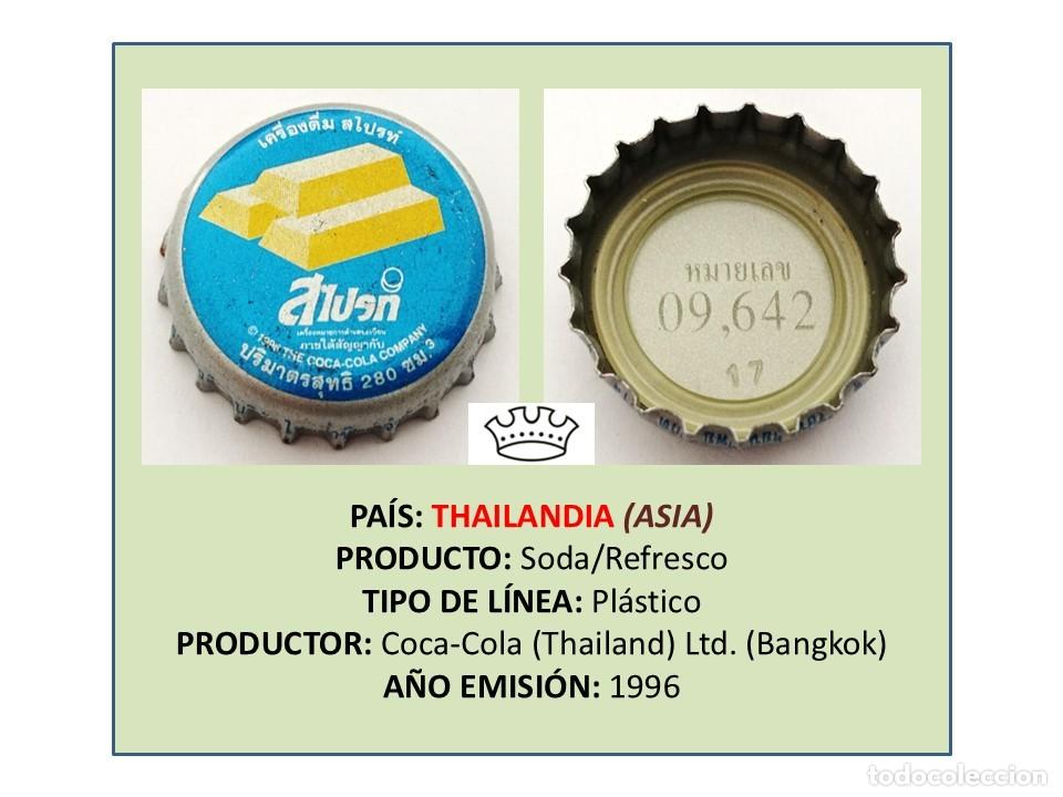Coleccionismo de Coca-Cola y Pepsi: TAPON CORONA CAPSULA CHAPA SODA/REFRESCO COCA-COLA (THAILANDIA)