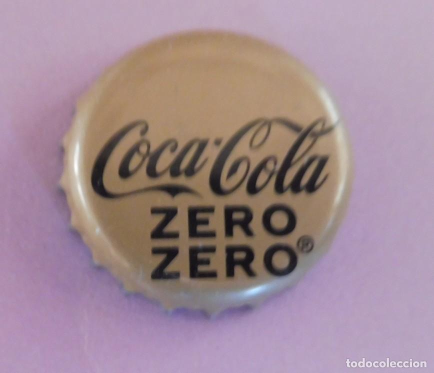 Coleccionismo de Coca-Cola y Pepsi: TAP&Oacute;N CORONA - CHAPA COCA COLA ZERO ZERO . VER FOTOS