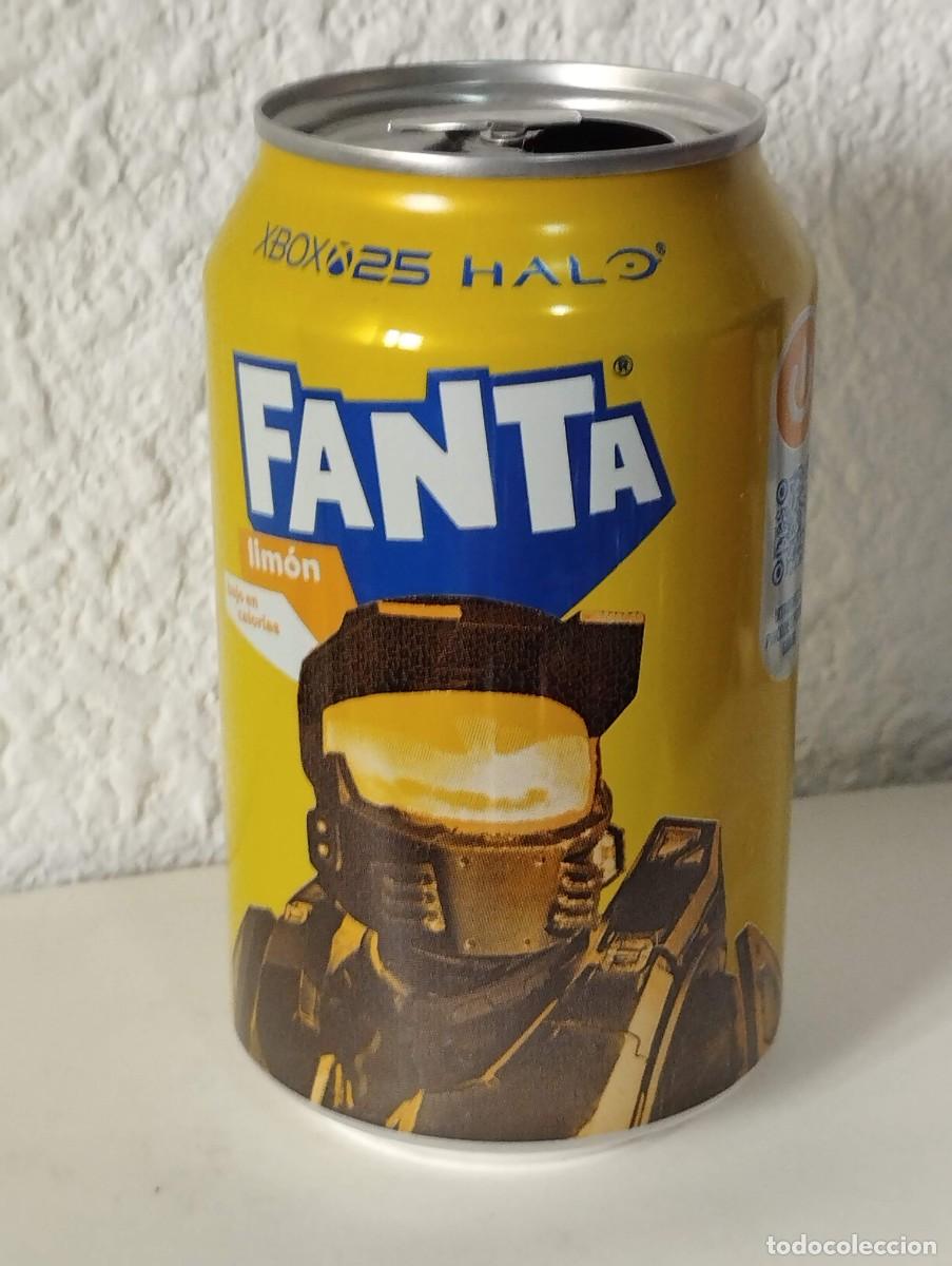 Coleccionismo de Coca-Cola y Pepsi: BOTE - LATA FANTA LIMON - HALO - EDICION LIMITADA X BOX - 330 ML