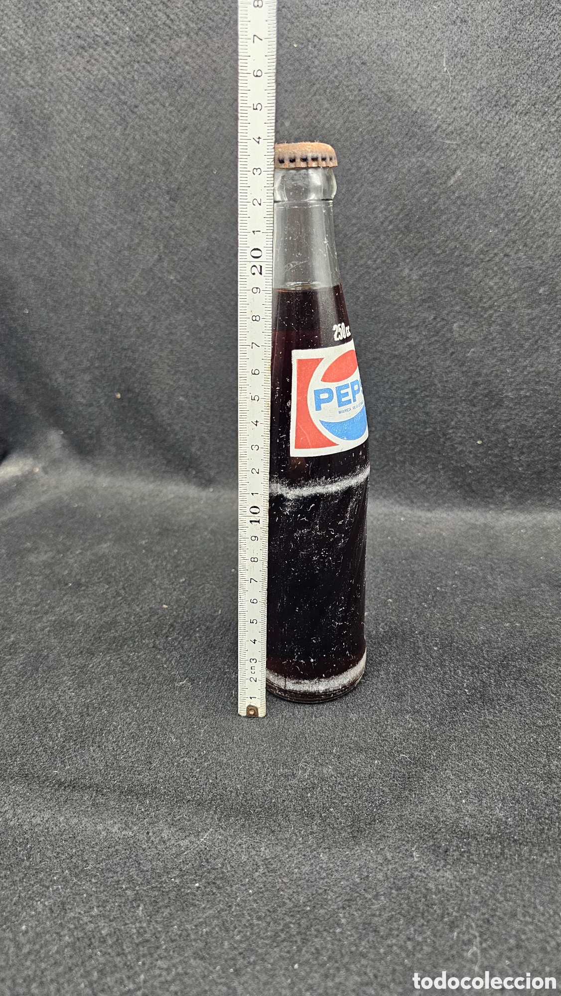 Coleccionismo de Coca-Cola y Pepsi: Antigua botella de Pepsi sin abrir - Foto 6